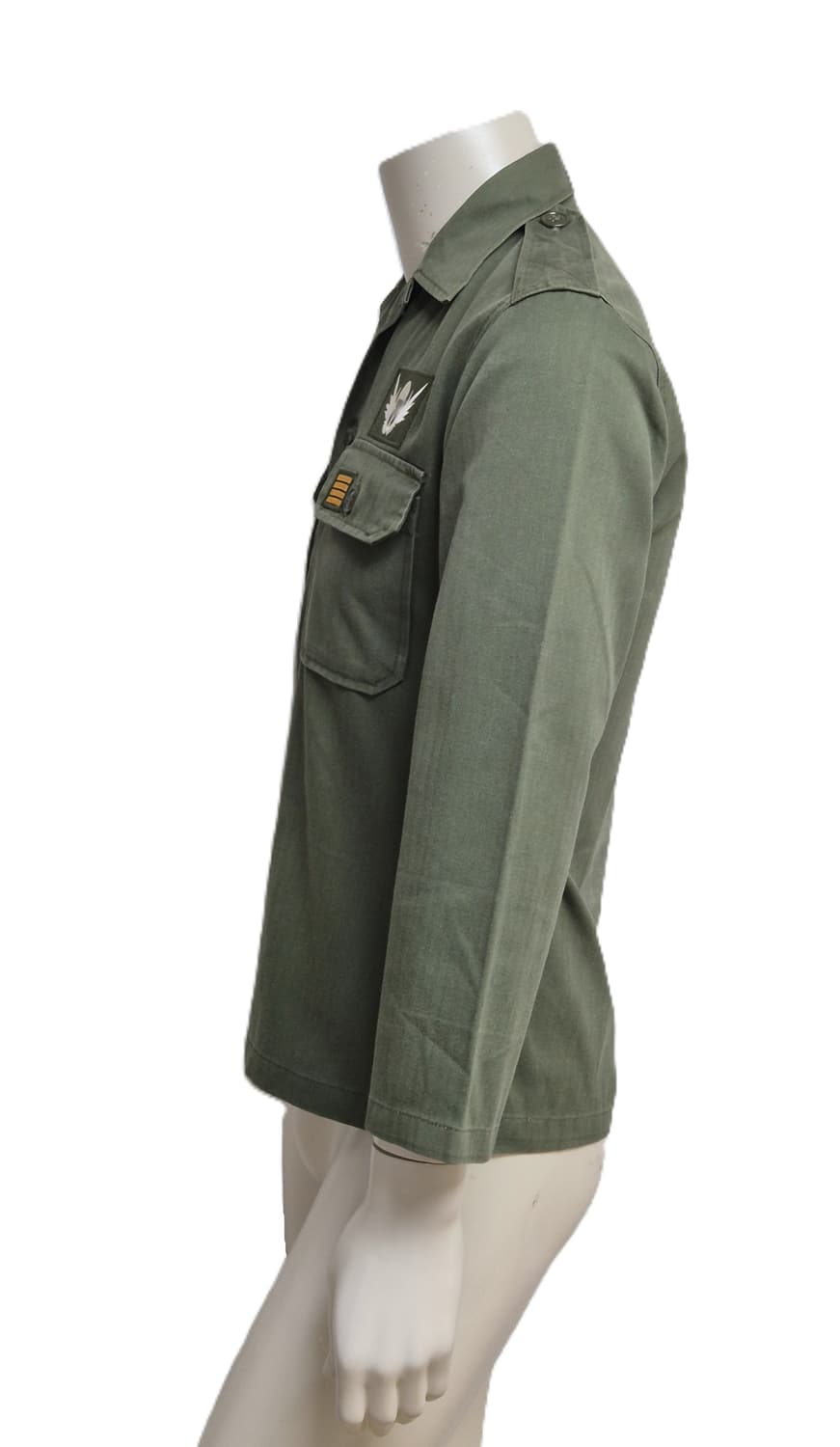 육군 구형 병장 민무늬 전투복 상의 자켓 (S) 상품이미지2