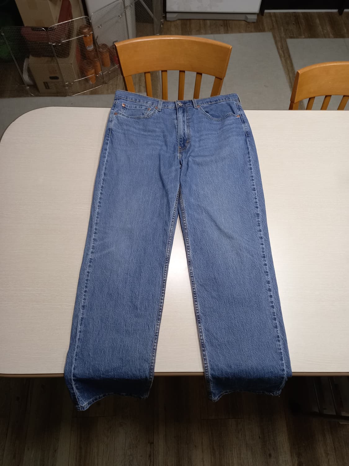 36 리바이스550 워싱 스판 일자진 36-435 상품이미지1