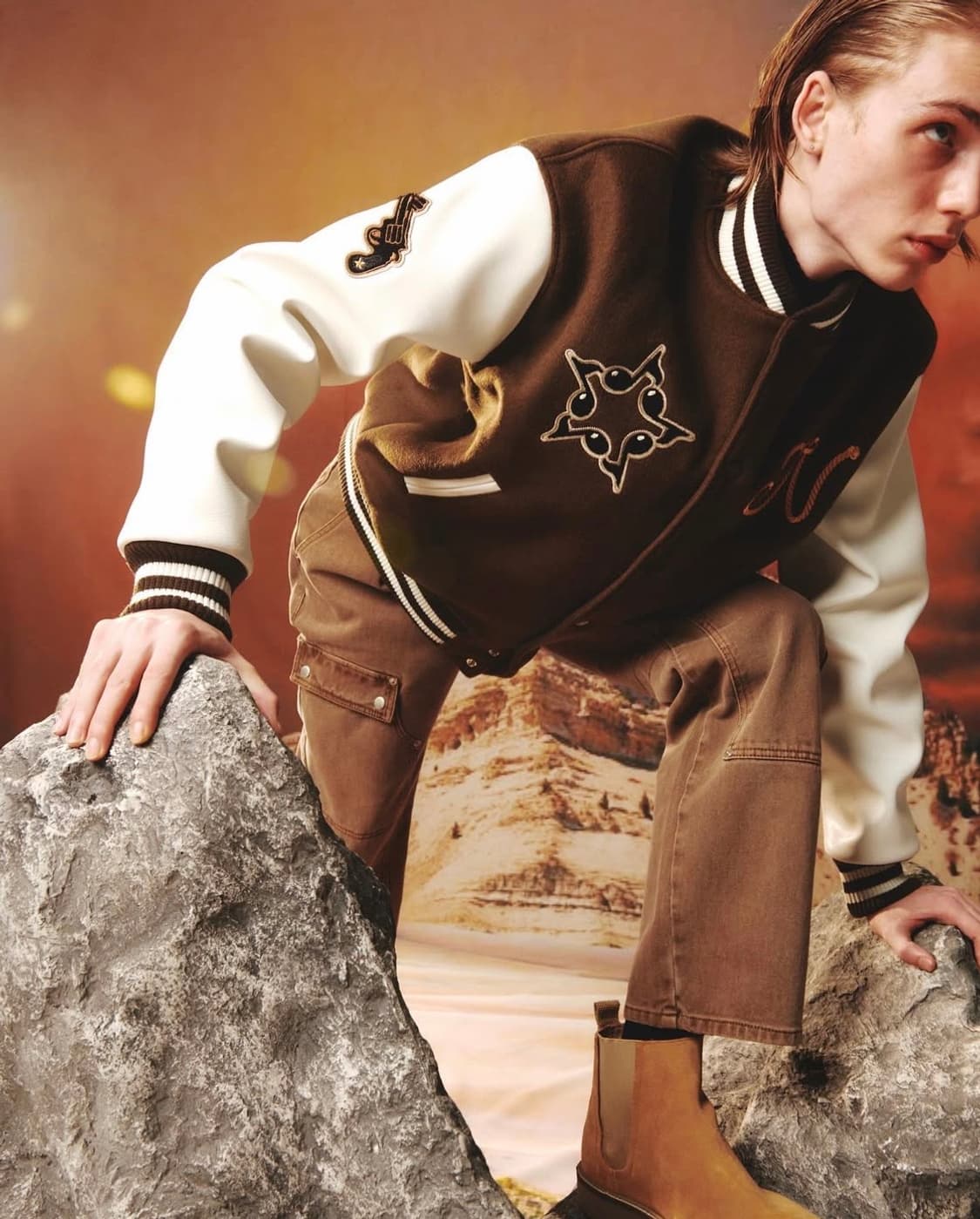 넥스트도어립스 바시티 자켓 상품이미지1