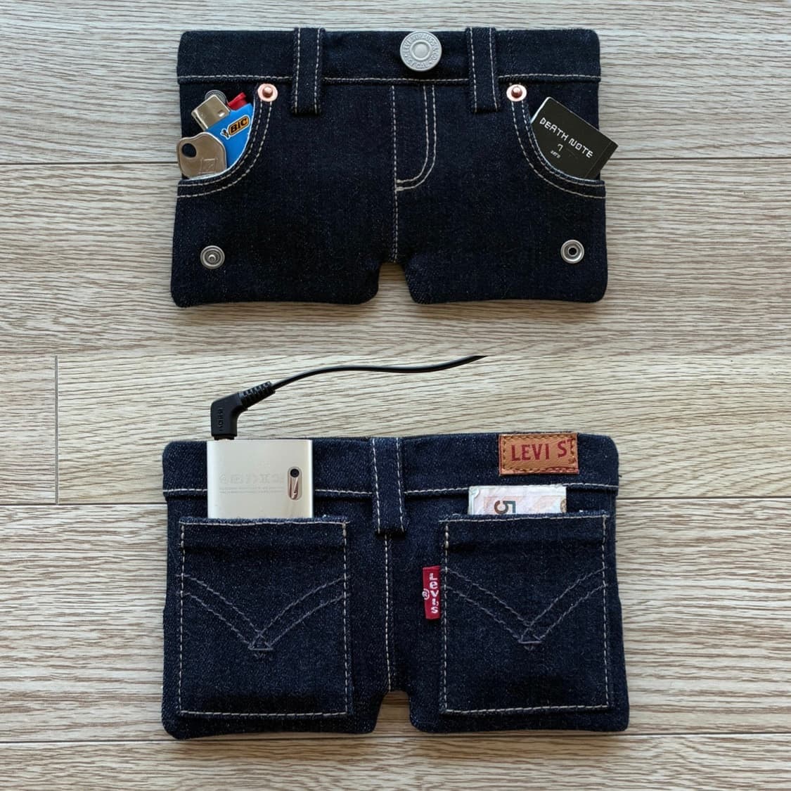Levi's 502 demin Remake wallet 상품이미지1