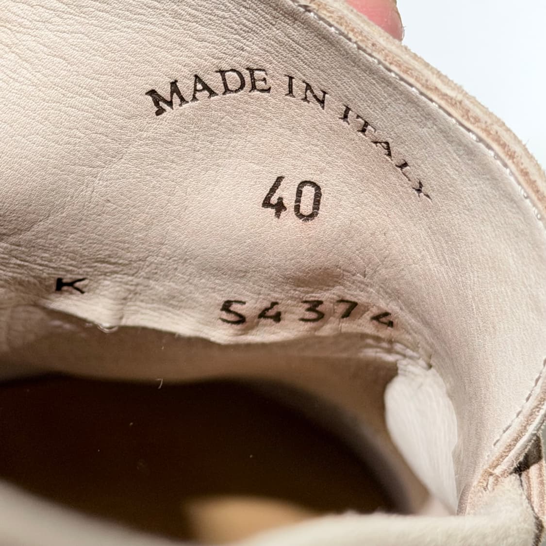 (A/40) / 로로피아나 썸머 참 워크 스웨이드 로퍼 베이지 상품이미지9