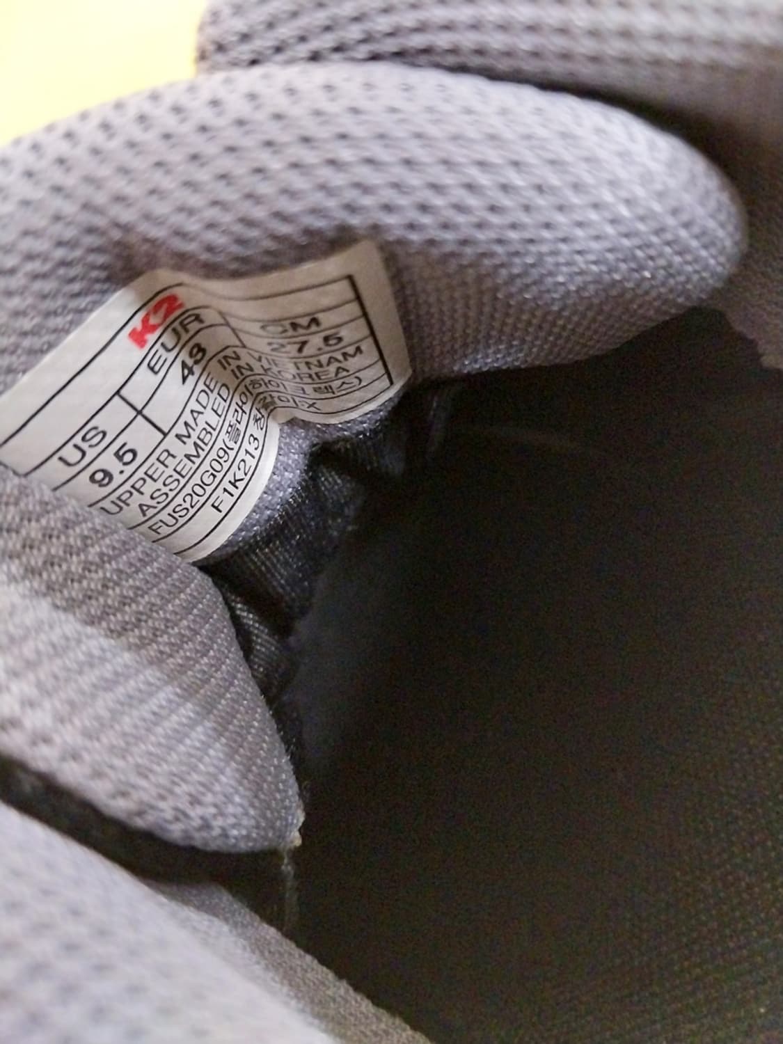 남성 K2 보아 고어텍스 플라이 하이크 렉스 워킹화, 트래킹화 (275) 상품이미지9