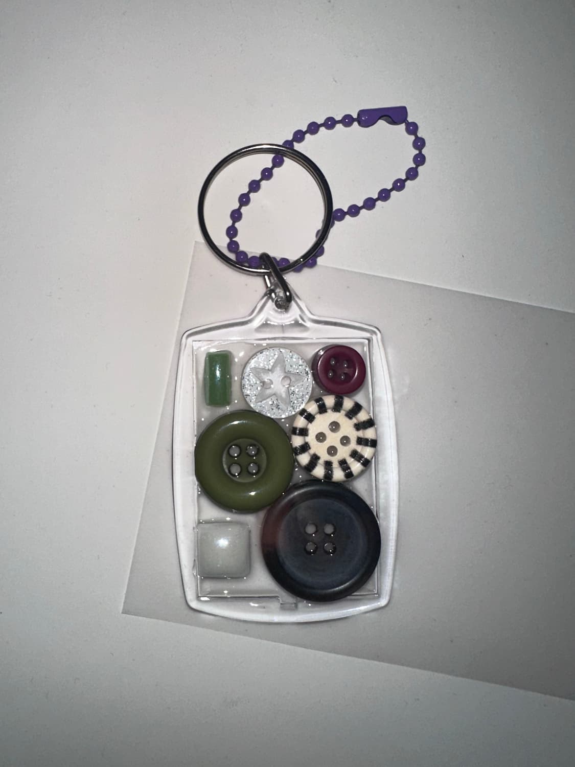 핸드메이드 빈티지 베이직 포인트 키링 상품이미지1