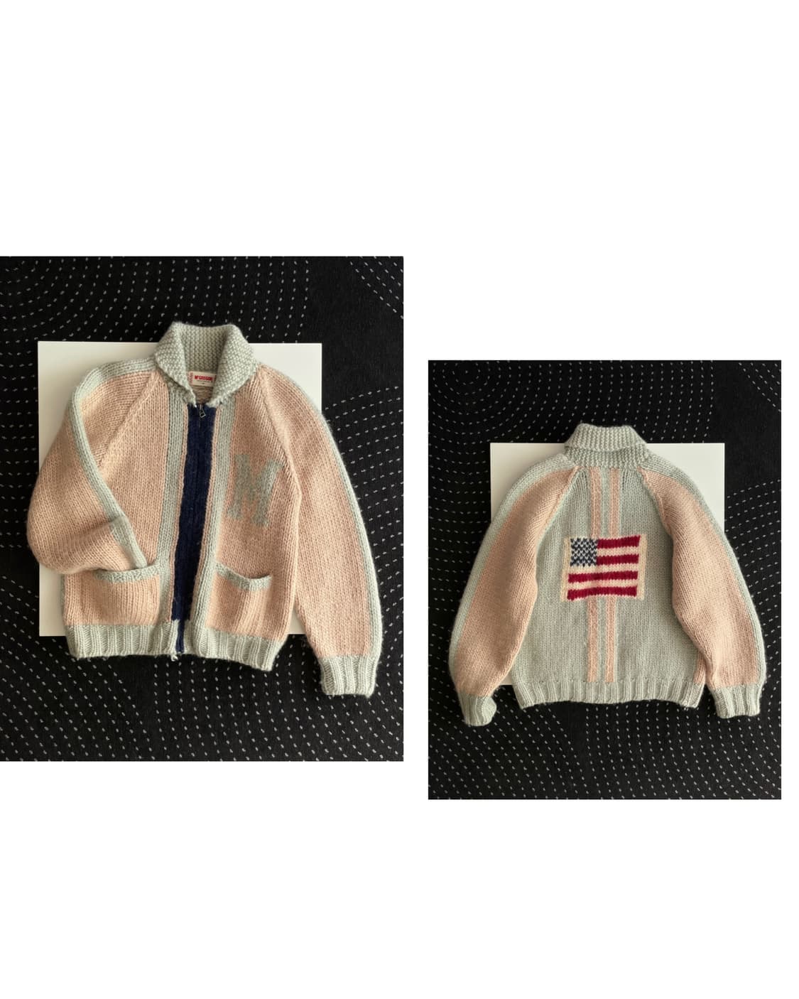 [mcgregor] wool 100% knit zip-up 상품이미지1
