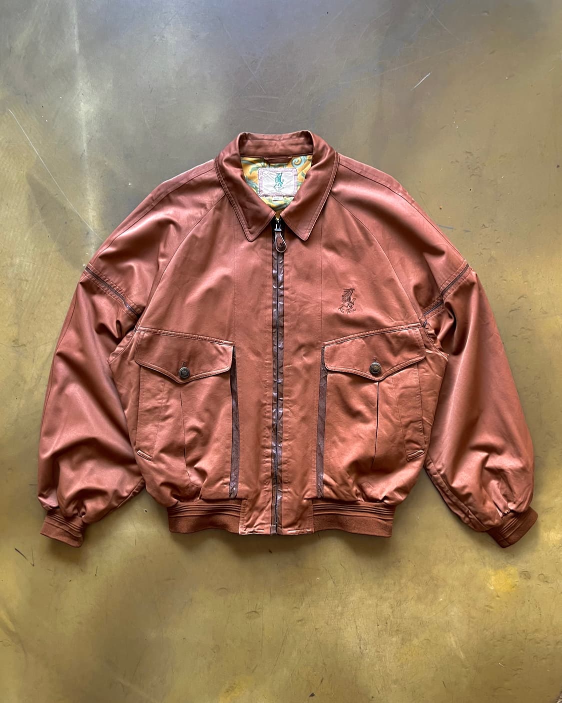 1980-90s Ken Valido Japan Bomber Jacket 상품이미지3