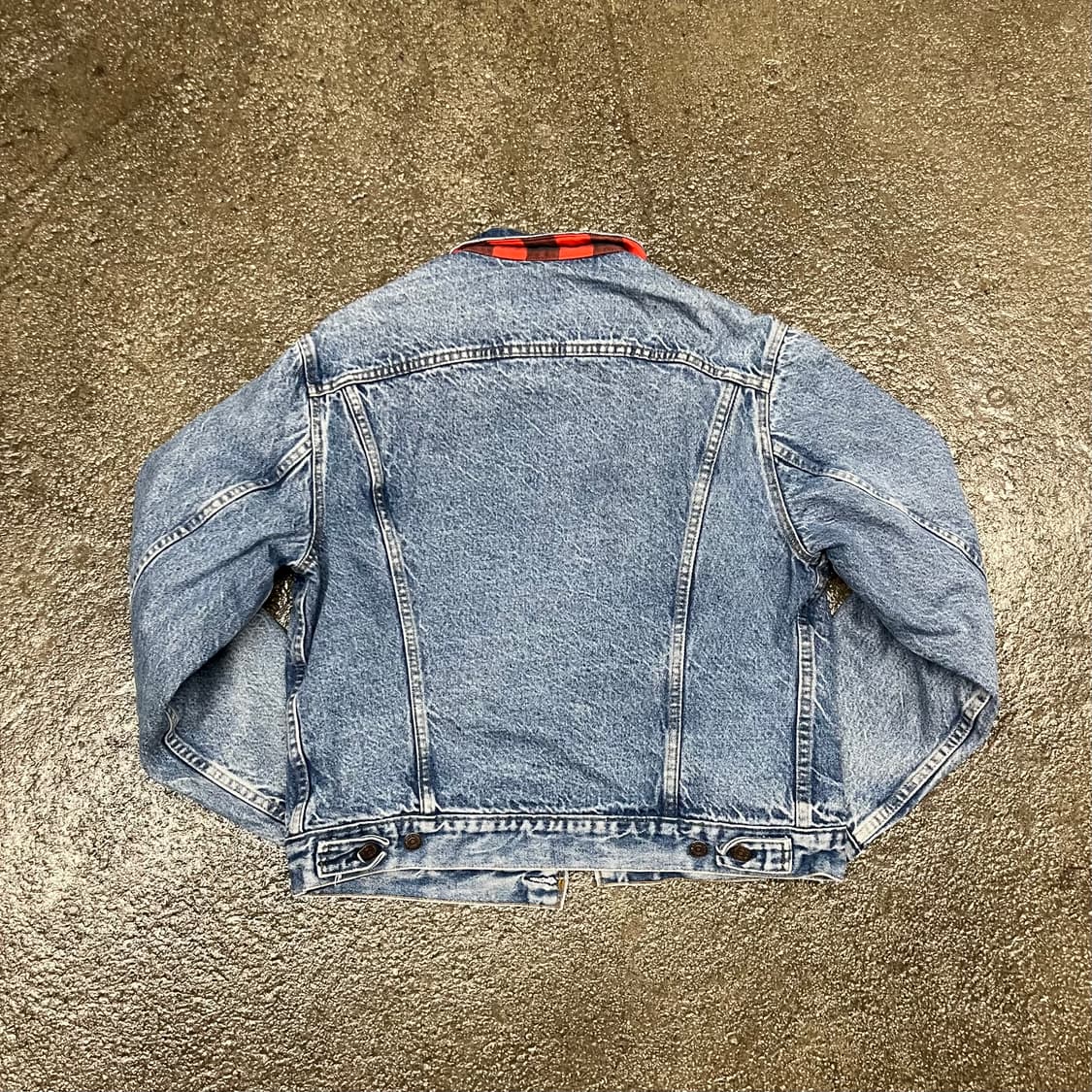 80s USA Levis 데님 트러커 자켓 (100) 상품이미지5