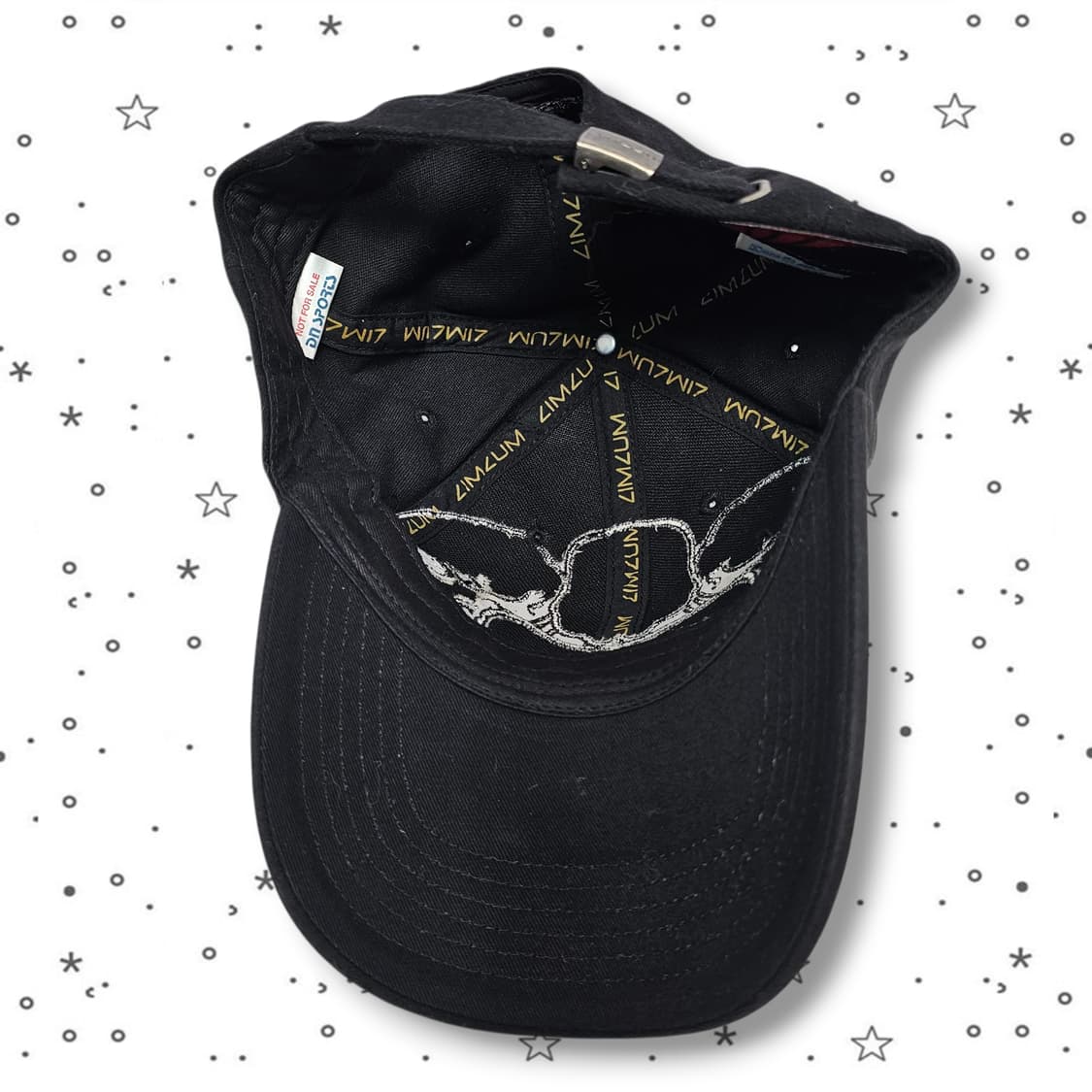  VTG 스와로브스키 스컬 캡 상품이미지6