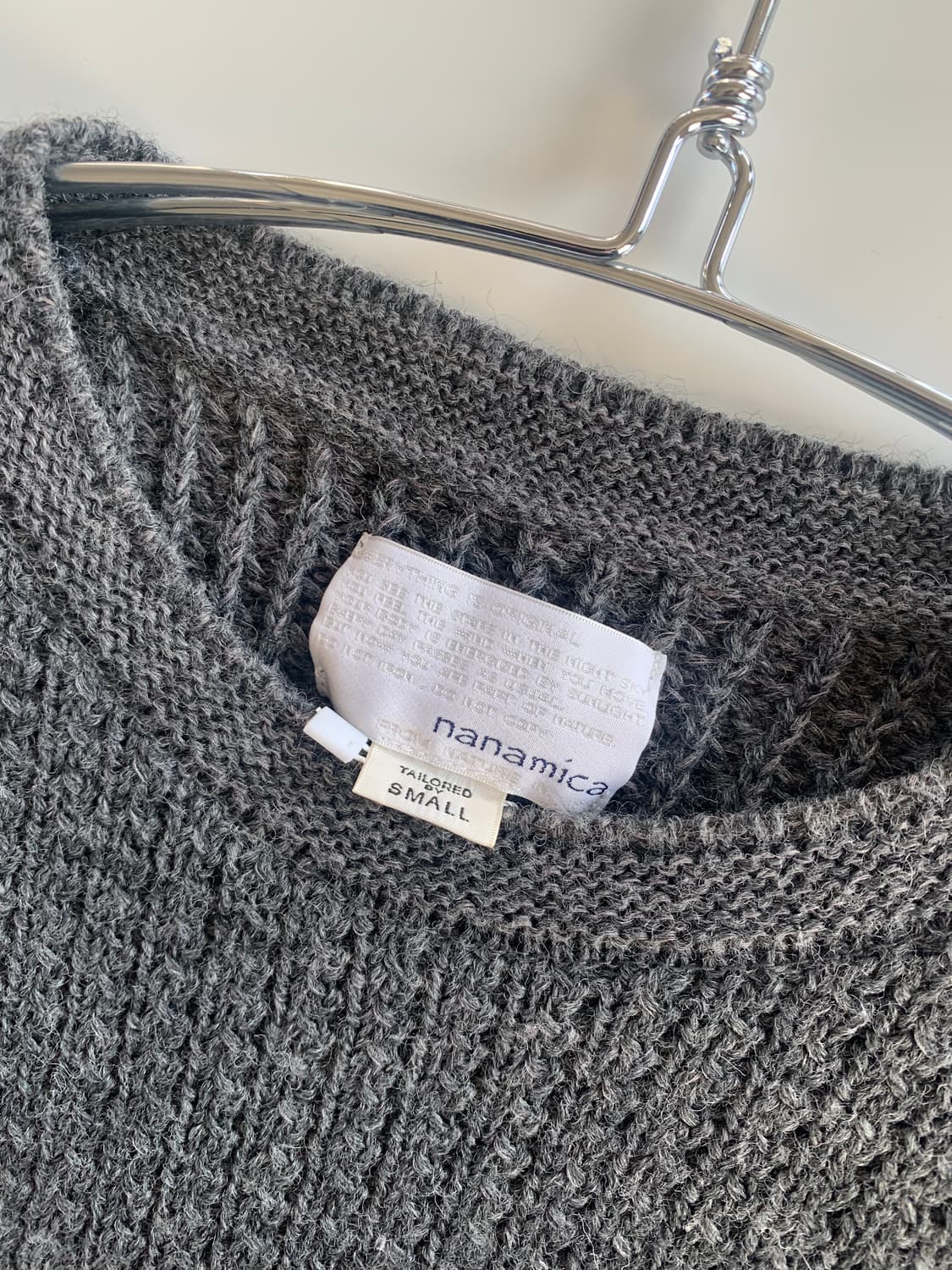 Nanamica 나나미카 니트 상품이미지4