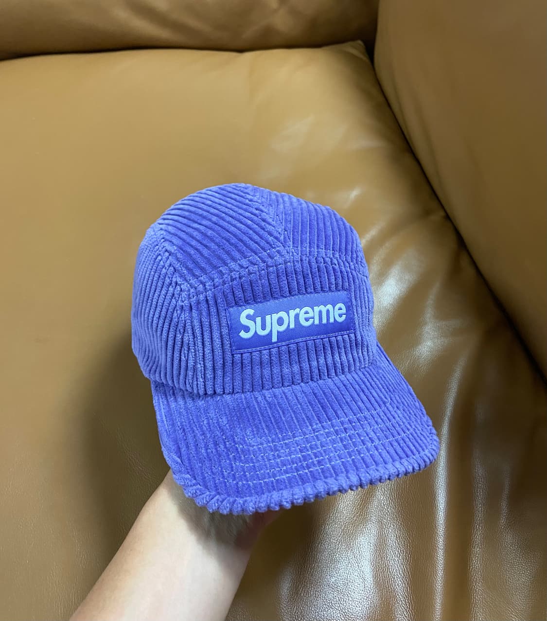 Supreme 슈프림 라벤더 캠프캡 모자 상품이미지3