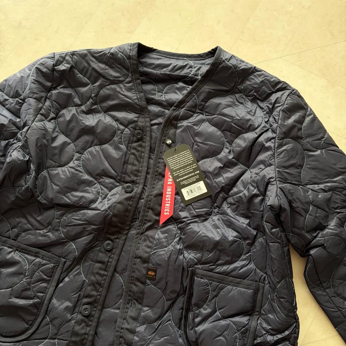 [새상품]알파인더스트리 x MMLG 라이너 자켓 레플리카블루 상품이미지3