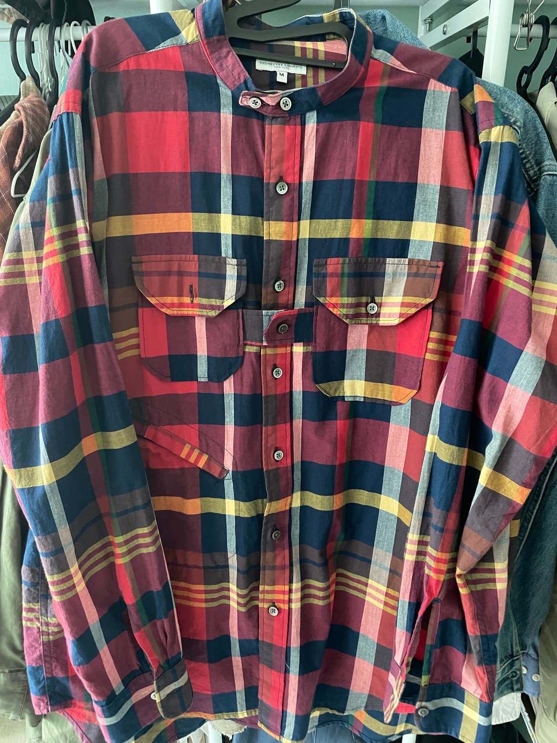 엔지니어드 가먼츠 체크셔츠 상품이미지1