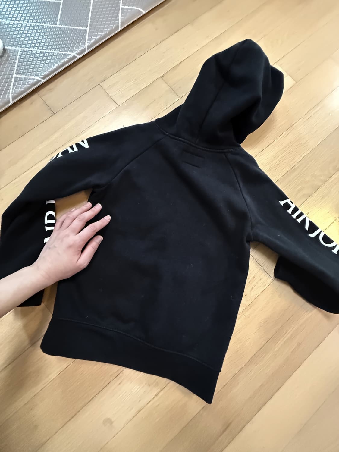 나이키 키즈 조던 블랙 후디 상품이미지3