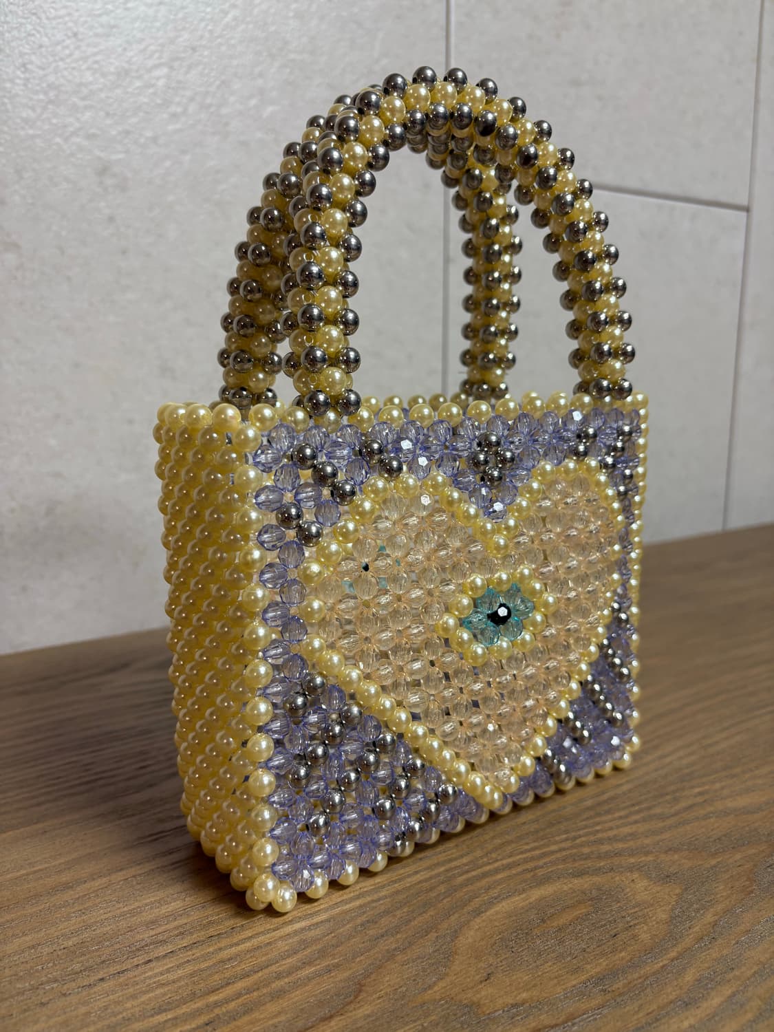 비즈 하트 백 상품이미지2