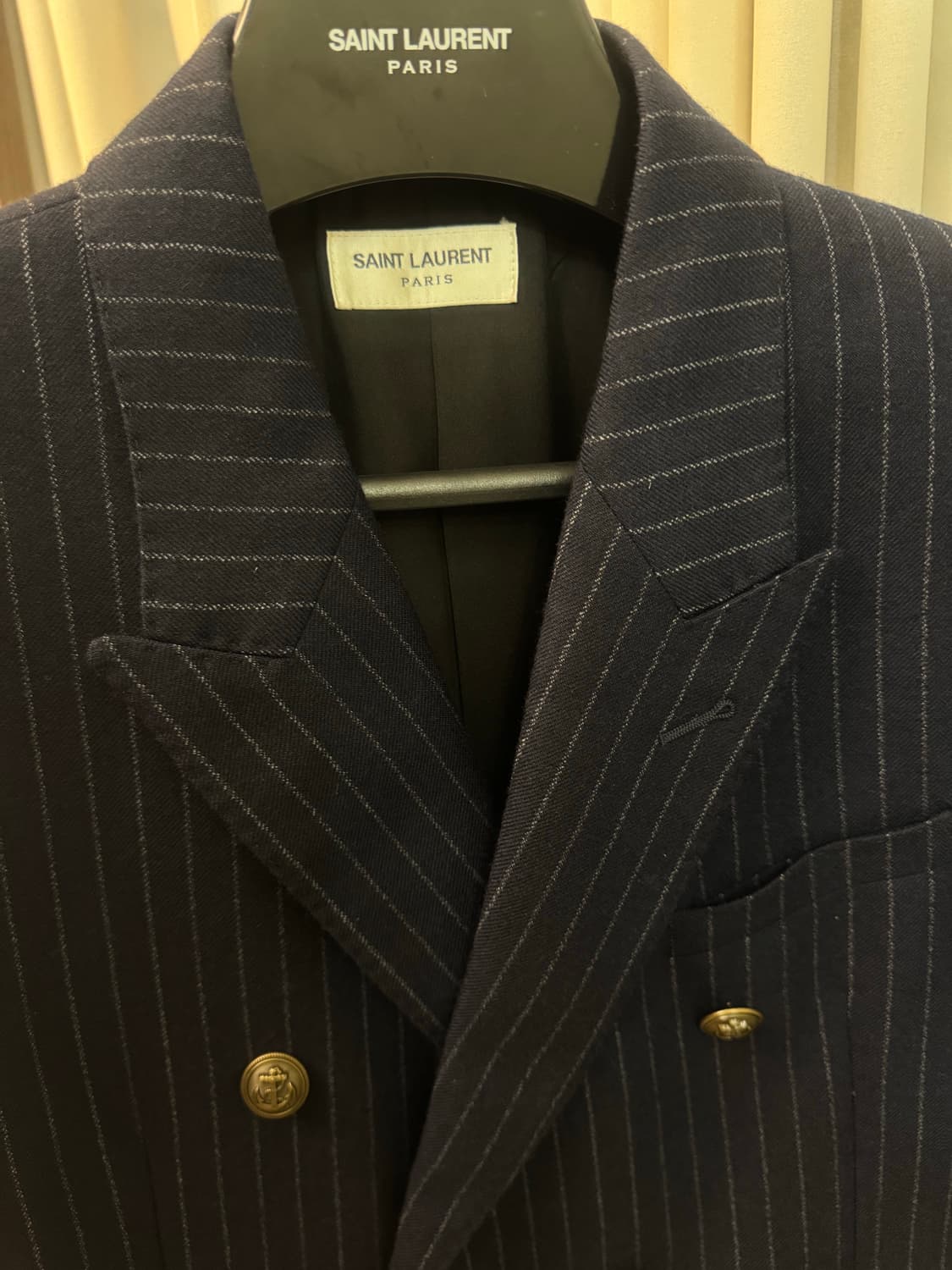 saint laurent  울 모직 블레이져 상품이미지3