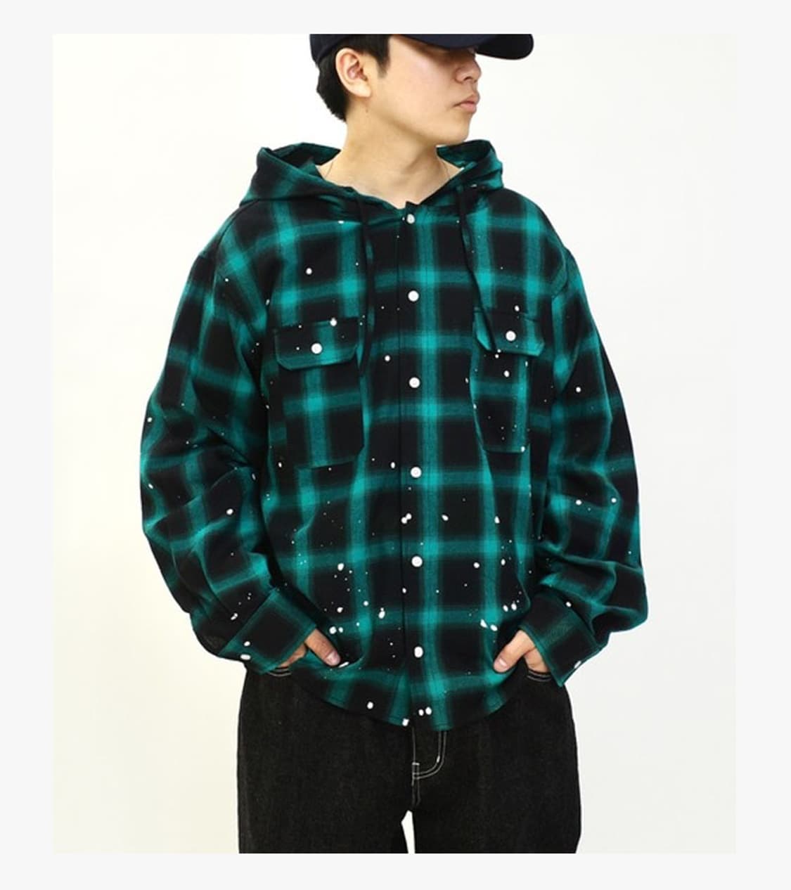 WHO’S WHO GALLEY - 25SS PAINT HOOD SHIRT 상품이미지2