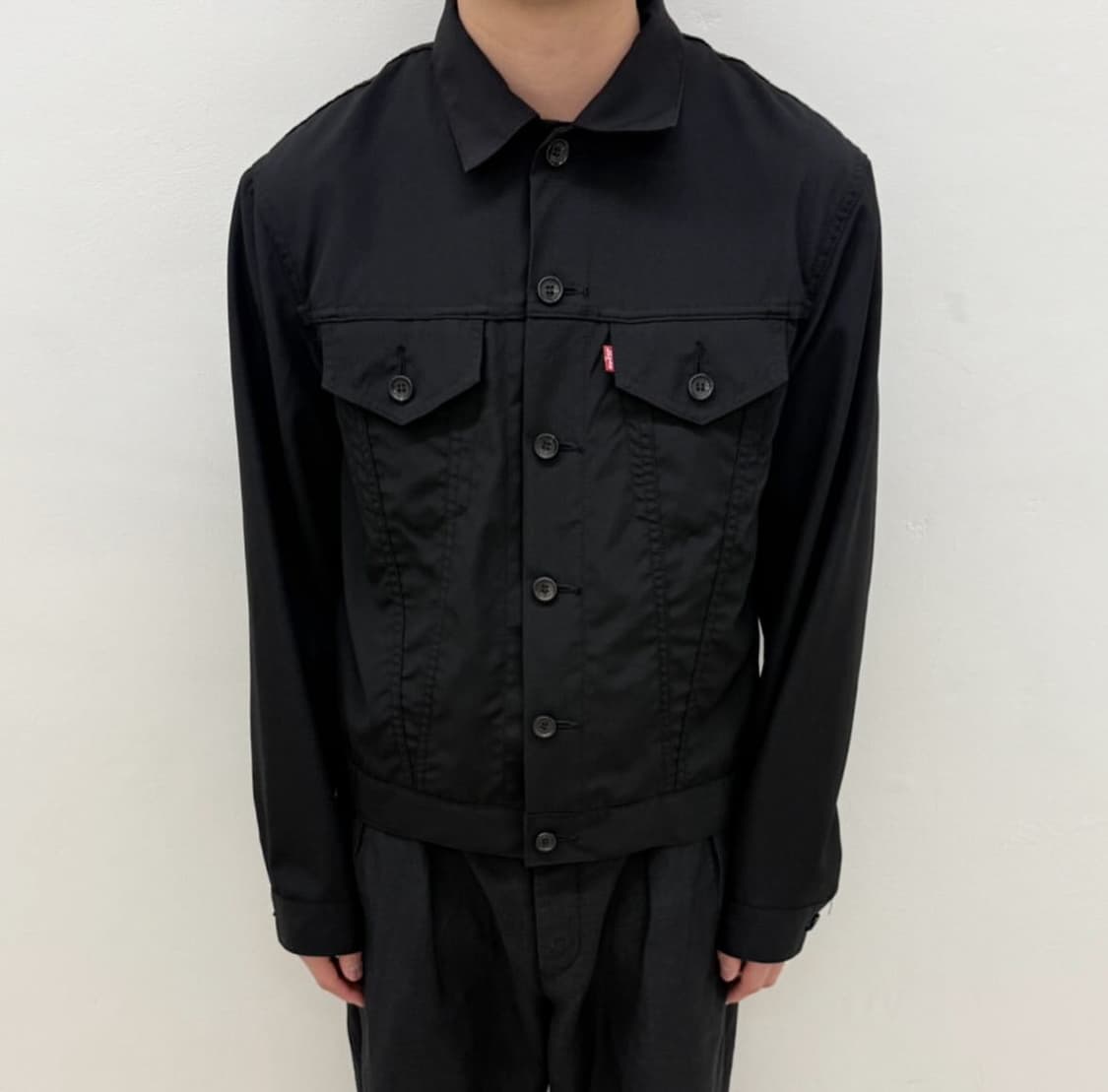준야와타나베 x 리바이스 블랙 자켓 상품이미지1