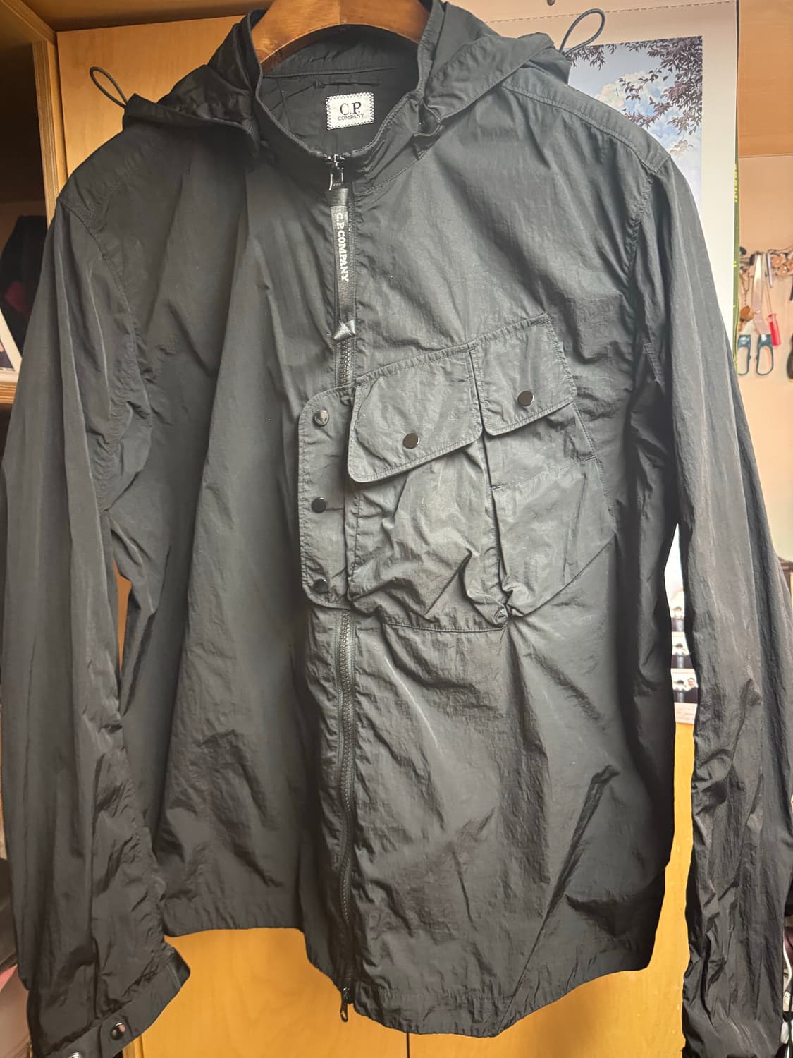 Cp company 고글후드바람막이 상품이미지1