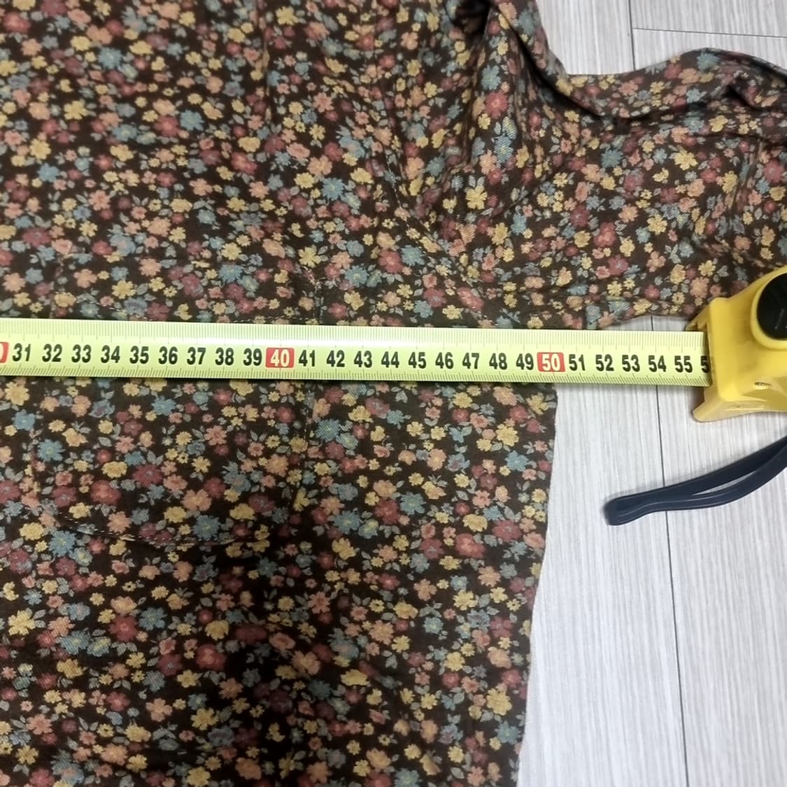 후즈후갤러리 제펜 브라운 플라워 패턴 긴팔 셔츠(95-100) 상품이미지7