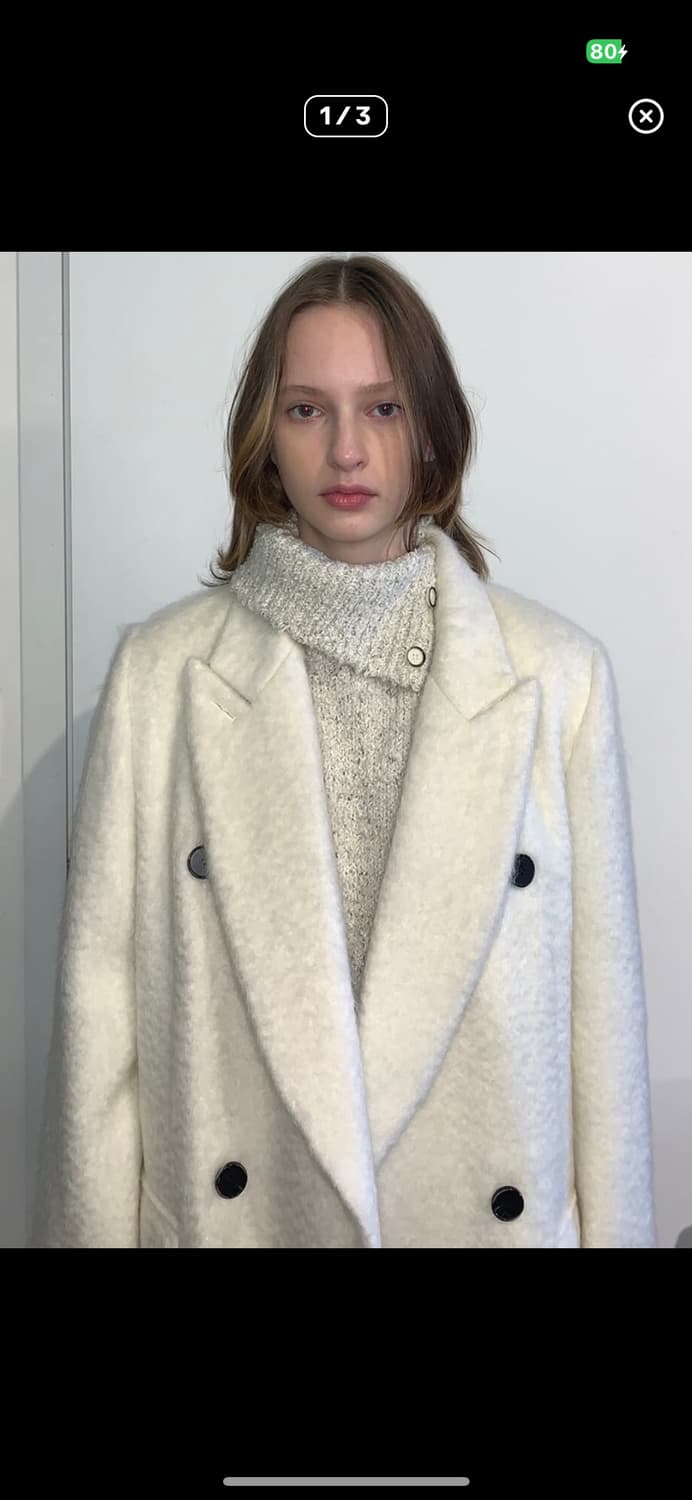 시눈 더블 롱코트 상품이미지1