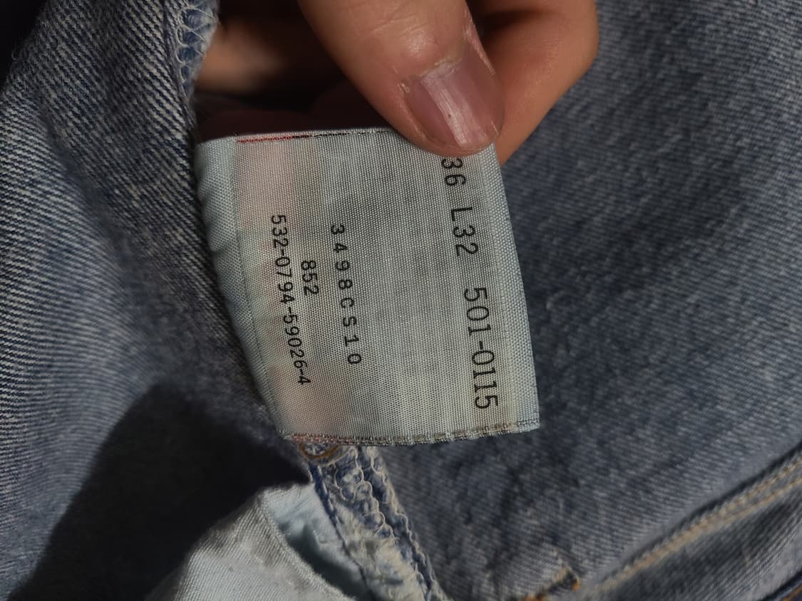 리바이스 90s USA 501데님 36 32 상품이미지9