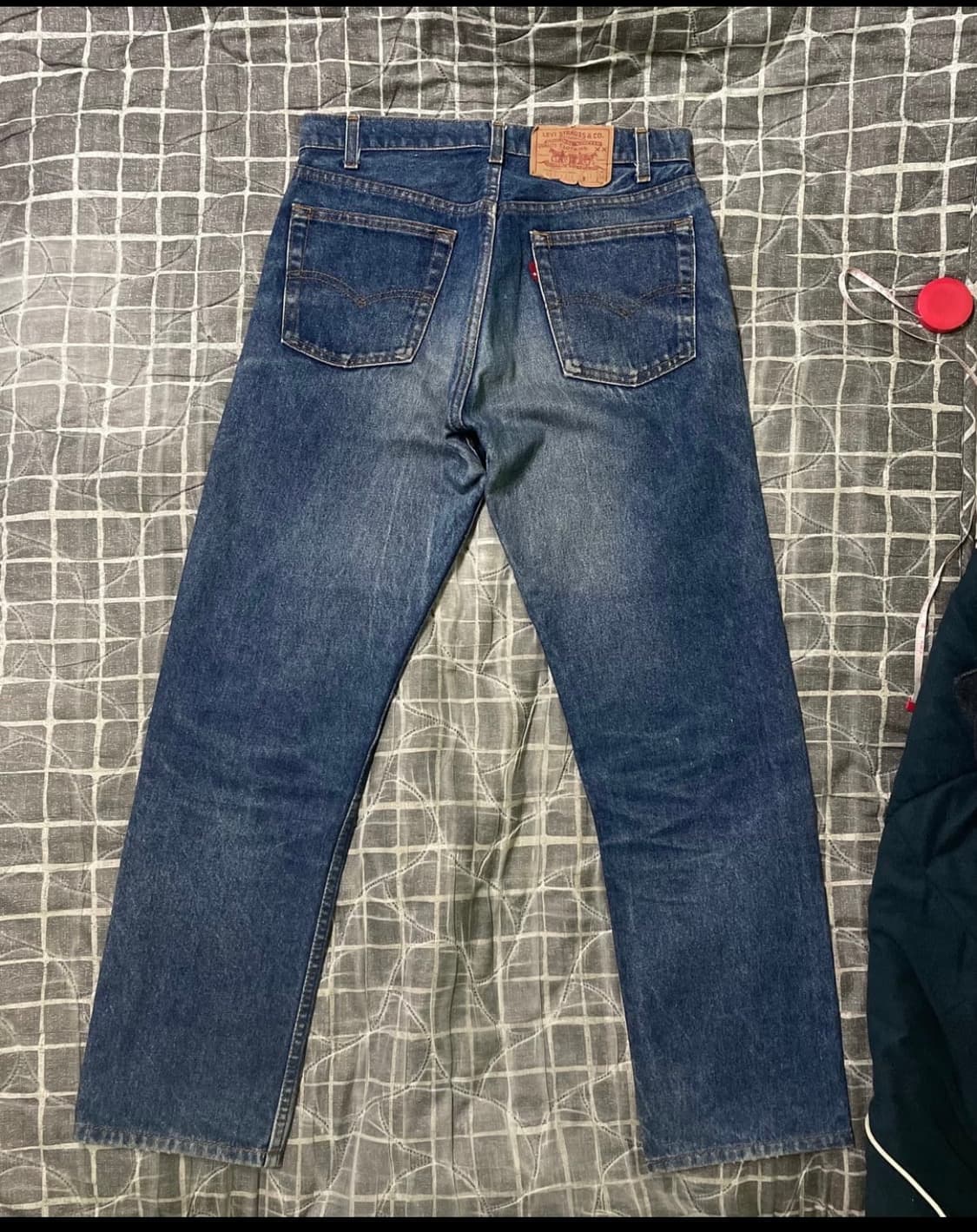 80s USA 리바이스 505 블랭크탭 데님 팬츠 (29추천) 상품이미지2