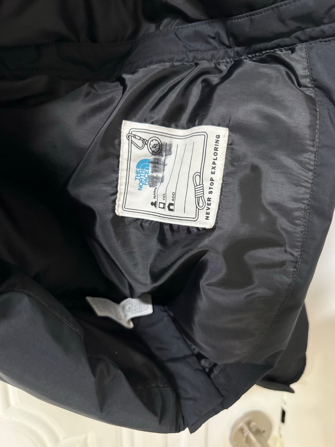 키즈 150 / 노스페이스 알칸 티볼 패딩 블랙 상품이미지9