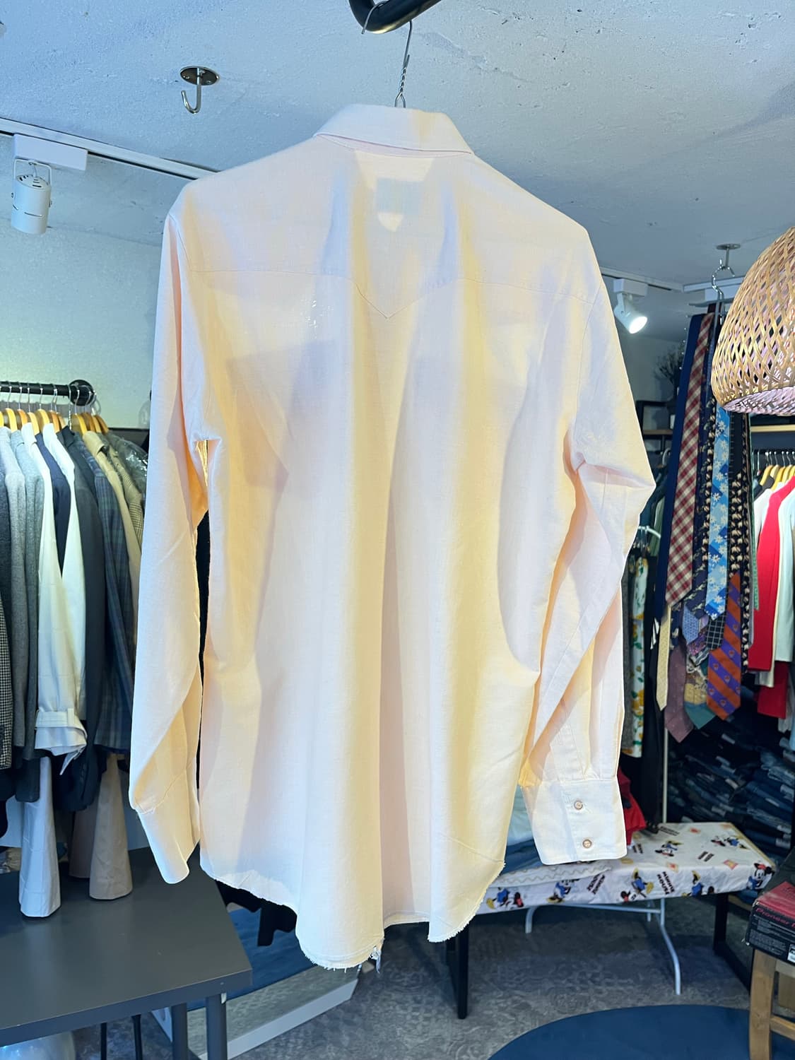 H Bar C 랜치웨어 라이트 피치 웨스턴 셔츠 상품이미지2