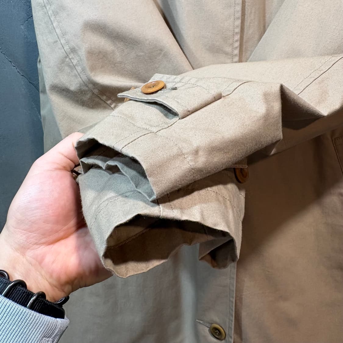 [S] margaret Howell 마가렛 호웰 베이지 코트 상품이미지2