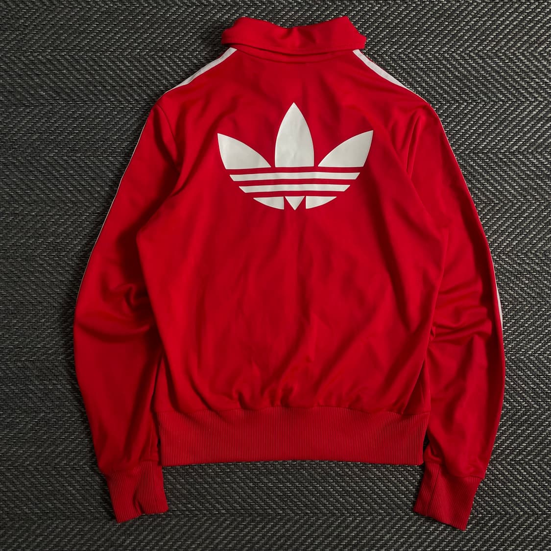 아디다스 우먼스 파이어버드 트랙탑 레드o 3773 상품이미지1