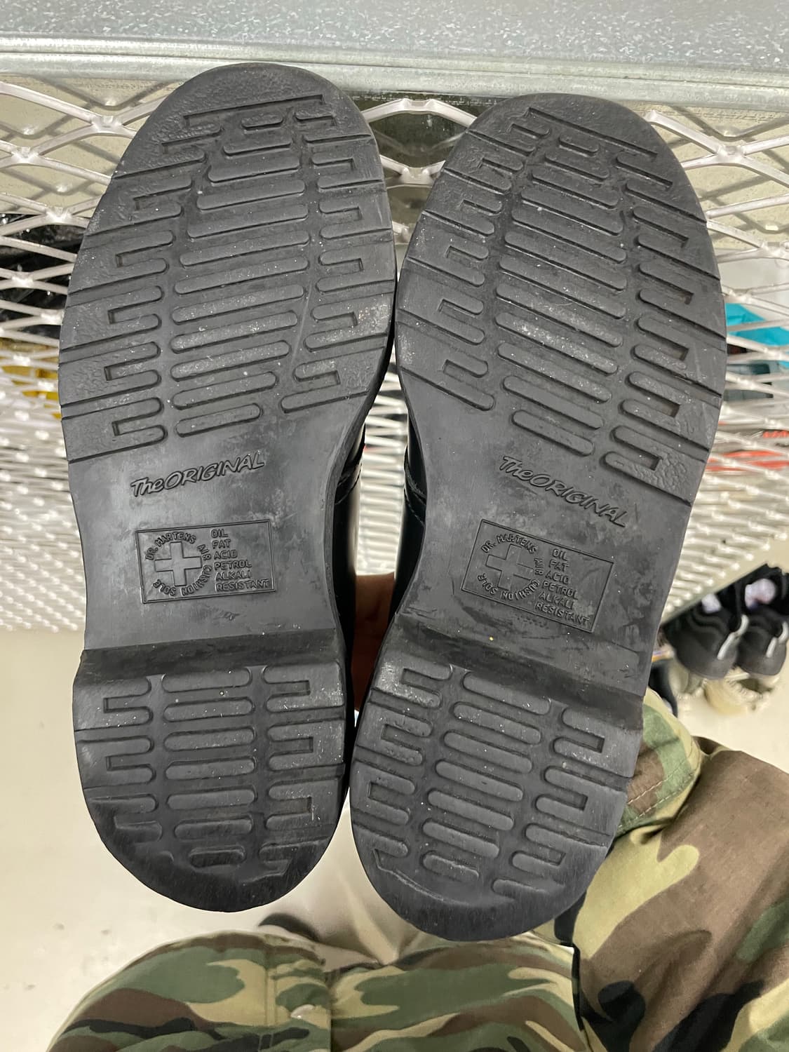 닥터마틴 1461 모노 블랙 uk5 상품이미지6