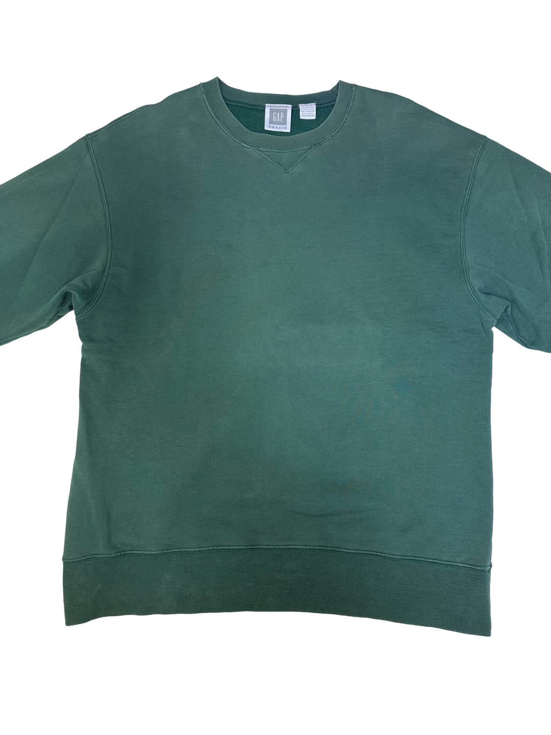 빈티지 90s 올드갭 GAP 맨투맨스웻셔츠 그린 L 상품이미지2