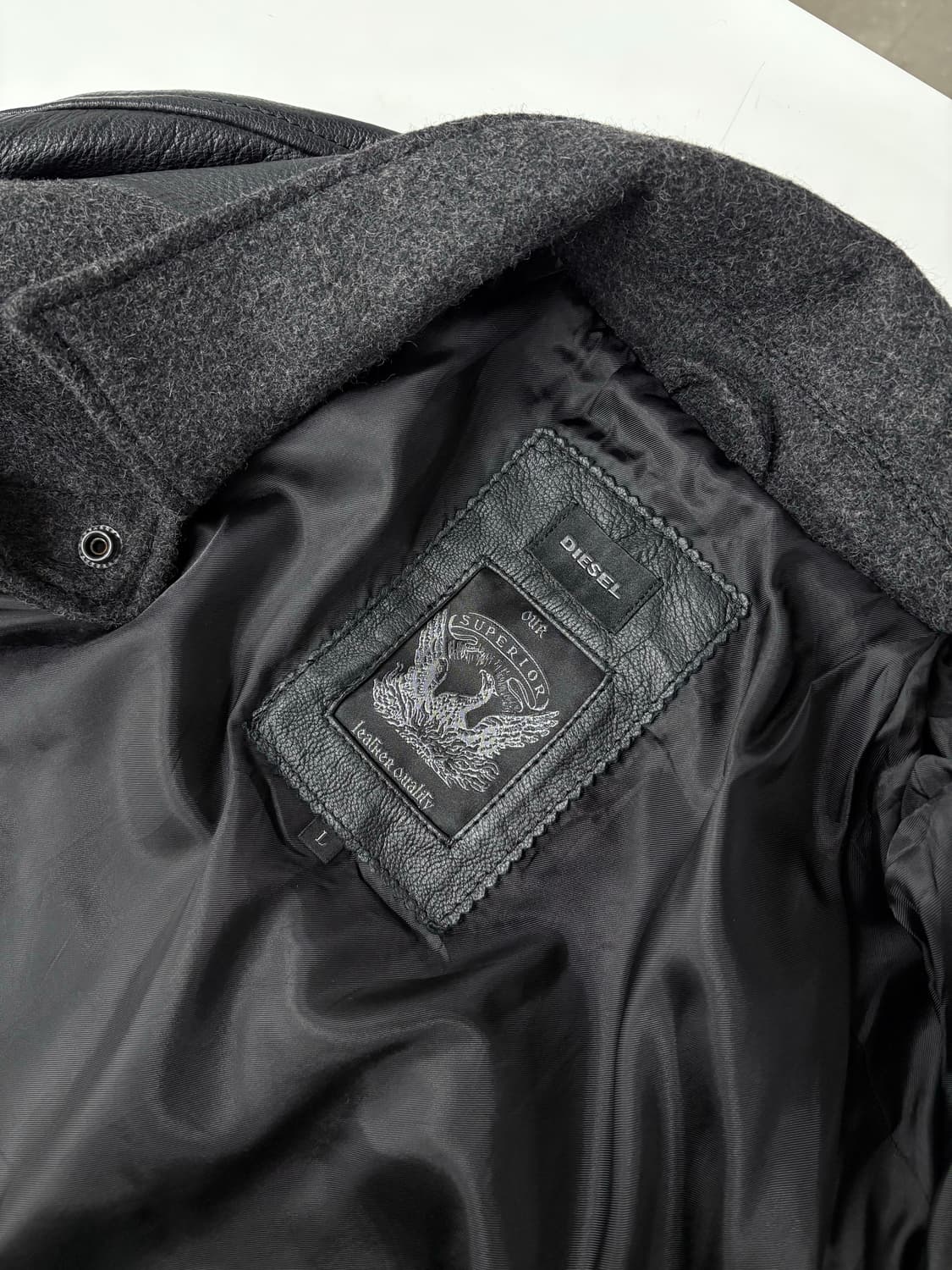 DIESEL wool varsity jacket 상품이미지5