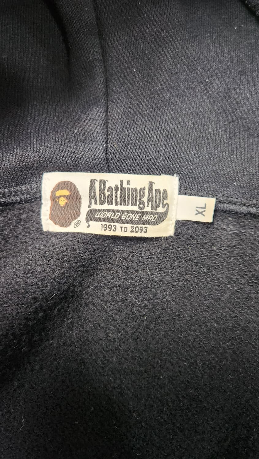 베이프 바운티헌터 후드 집업 XL 상품이미지3