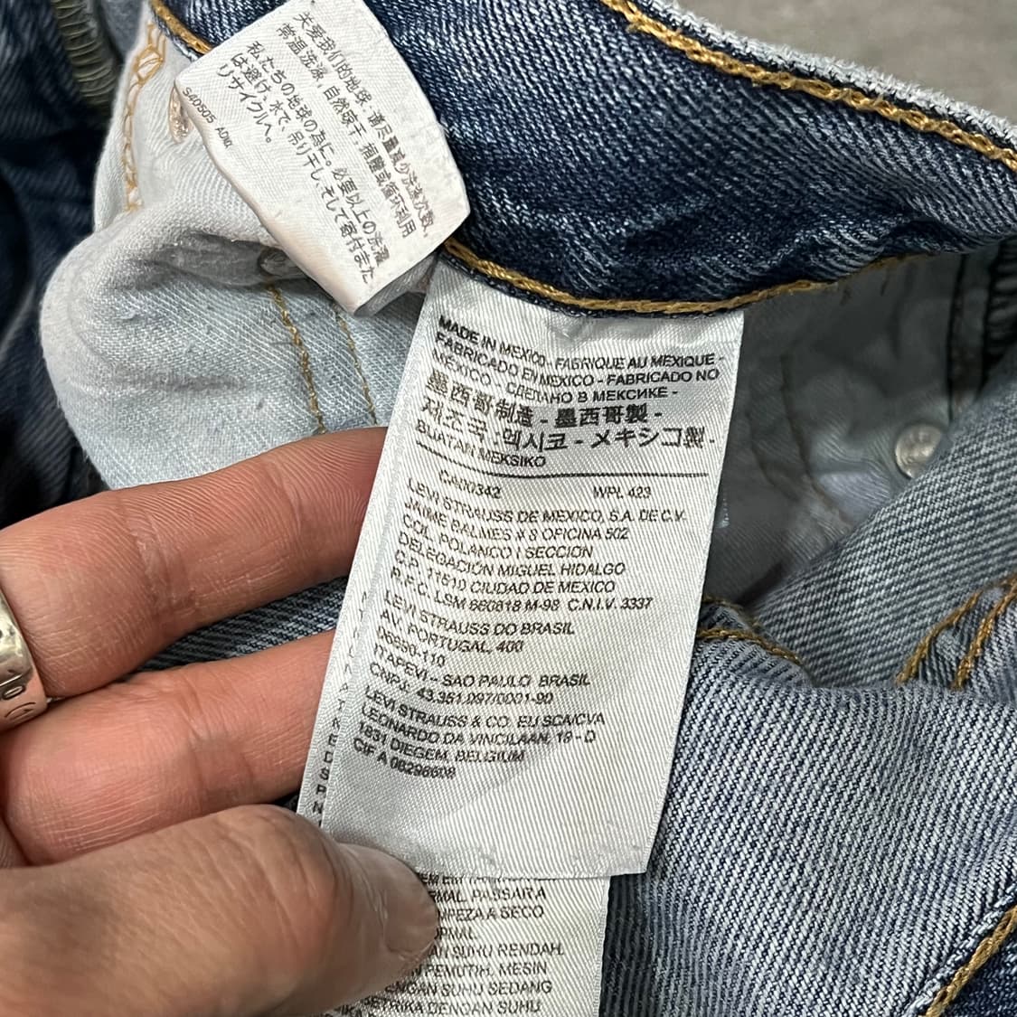  리바이스 517 데님 팬츠 y14709 상품이미지7