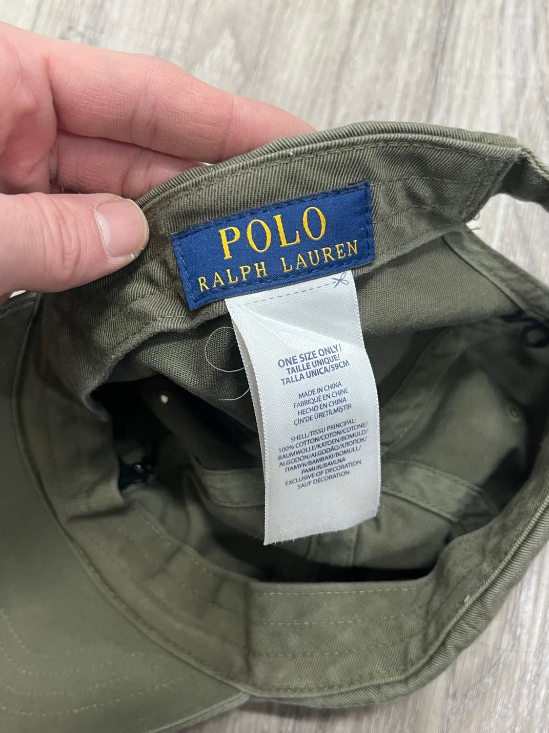 Polo Ralph Lauren 폴로 랄프로렌 포니 카키 볼캡 상품이미지5