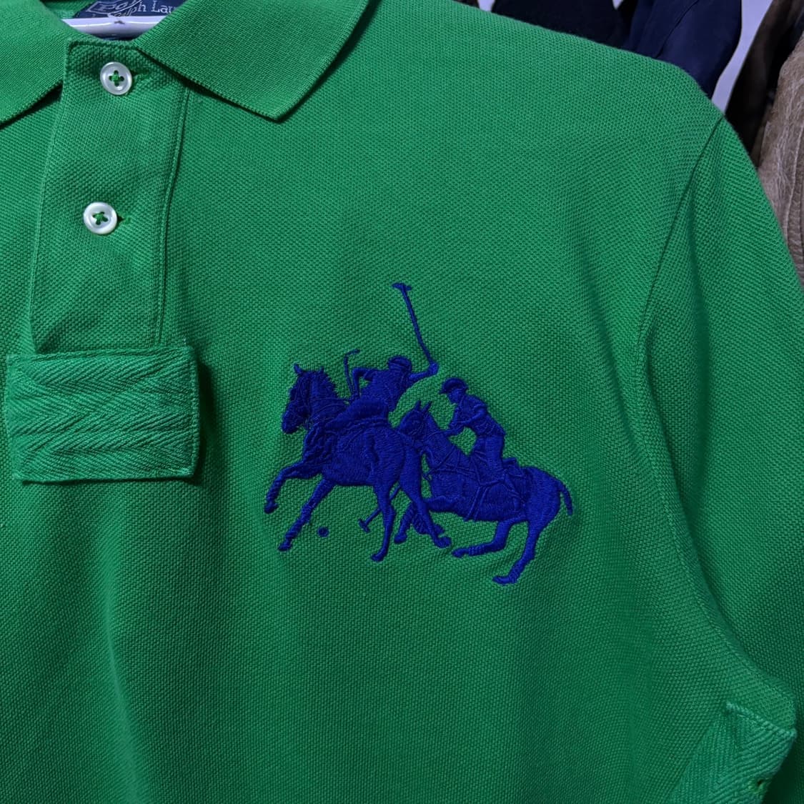 폴로랄프로렌 초록 치프키프 카라티 s 상품이미지3