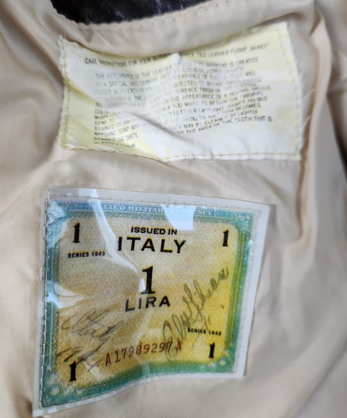 아비렉스 G-1 플라이트 자켓 상품이미지6