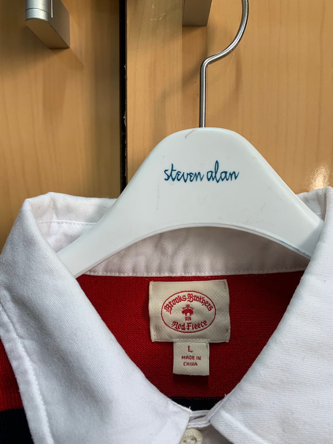 브룩스브라더스 럭비티 럭비니트 L사이즈 상품이미지3