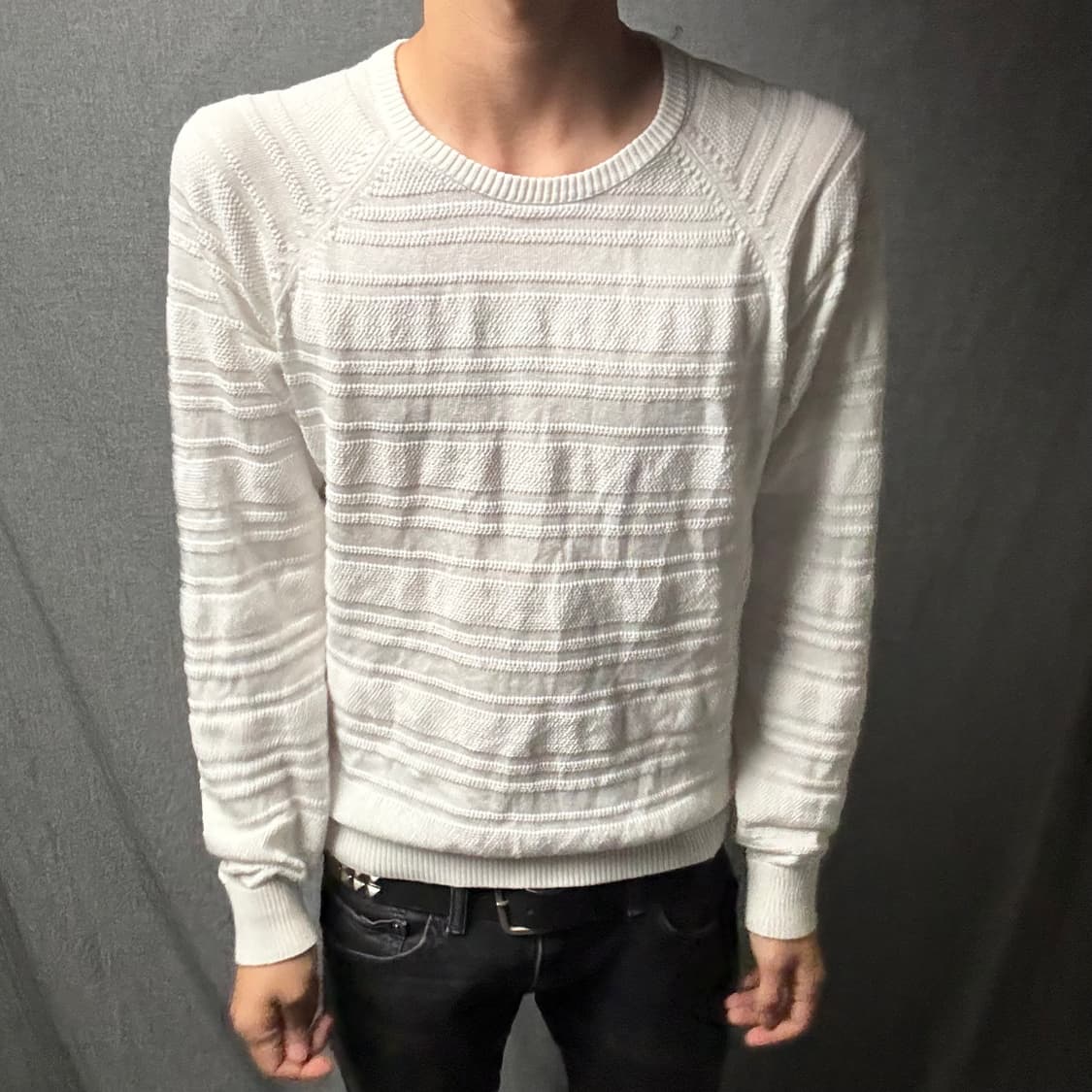 아르마니 익스체인지 나그랑 니트 상품이미지2