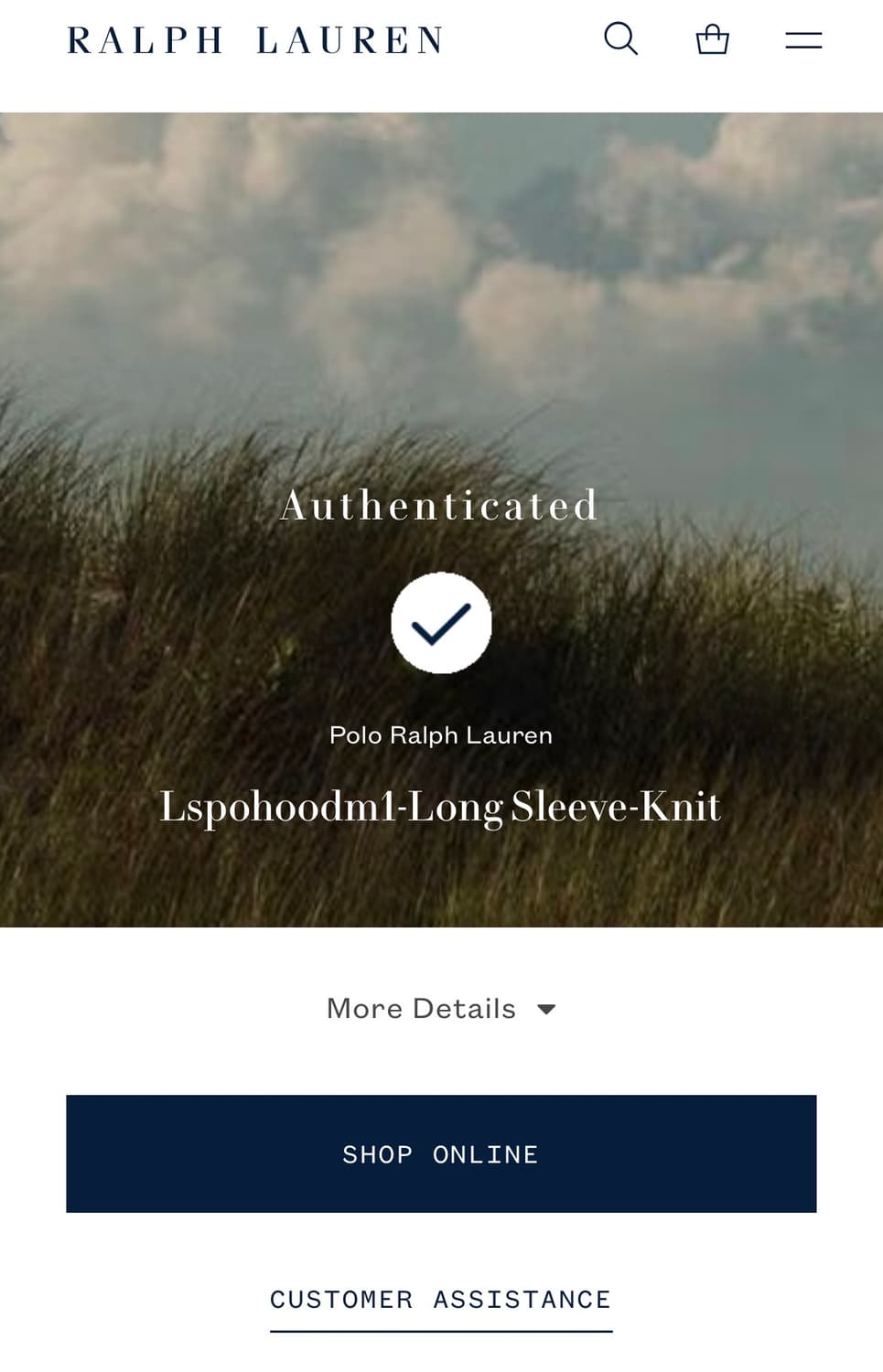 폴로 후드티 새상품 QR 인증 (100-105) 상품이미지3