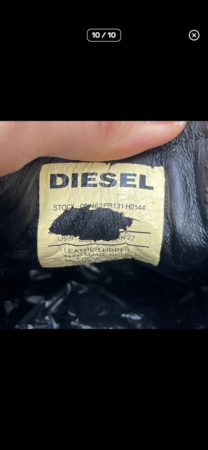 디젤 빈티지 스니커즈 270 상품이미지4