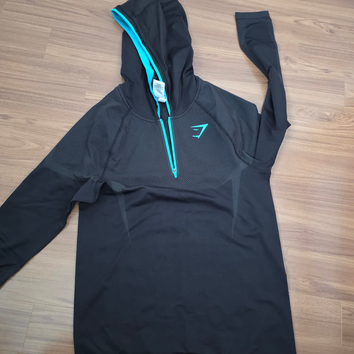 짐샤크오닉스 v5 블루 후드L사이즈 판매합니다! 상품이미지2