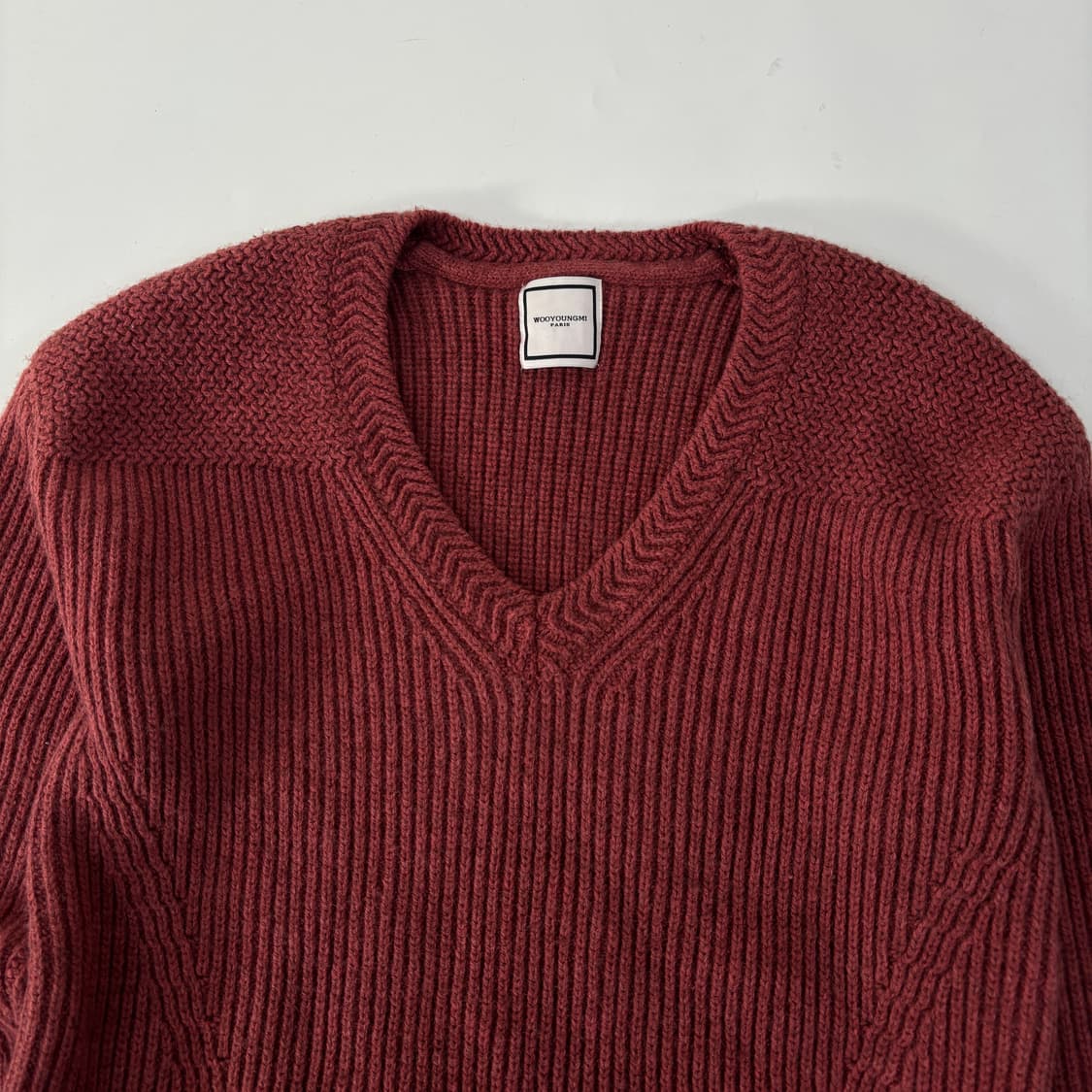 우영미 16fw 브이넥 니트  상품이미지2