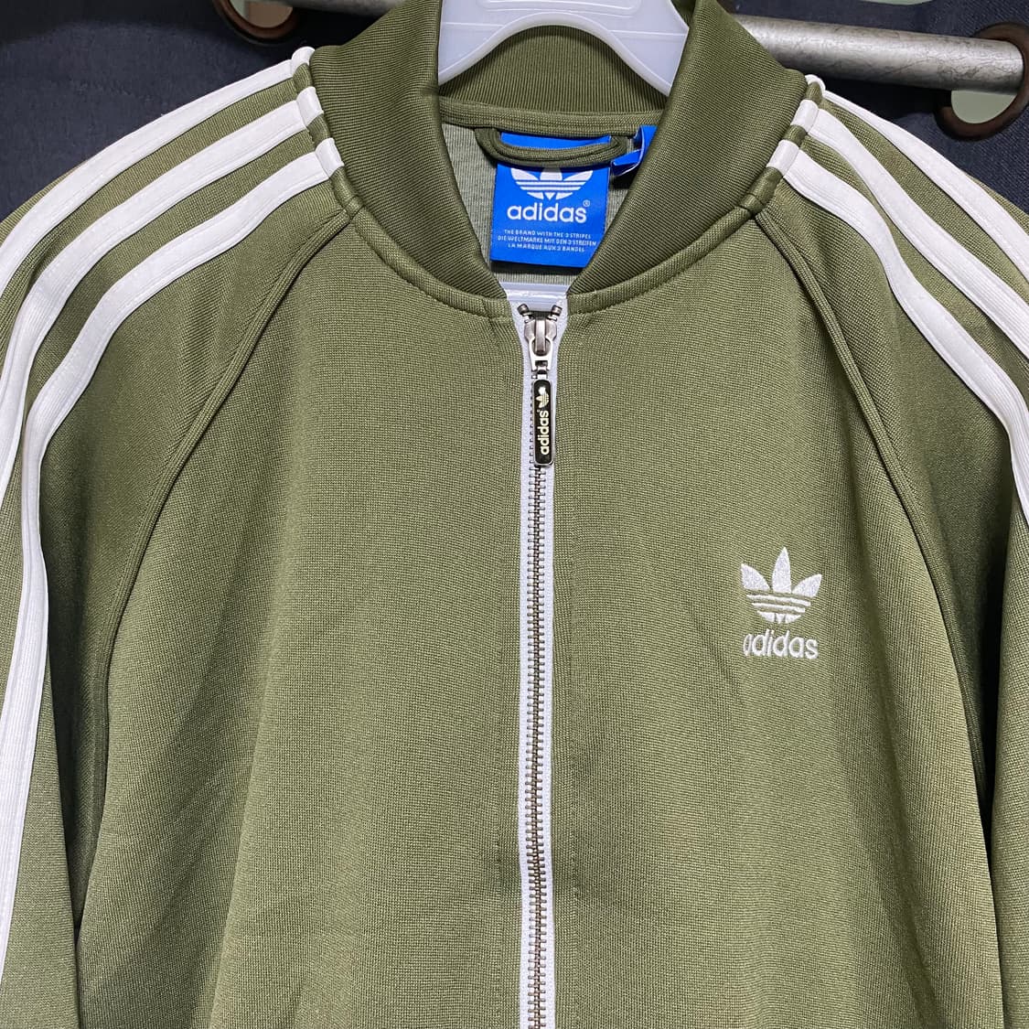 아디다스 슈퍼스타 져지 올리브그린 100 상품이미지2