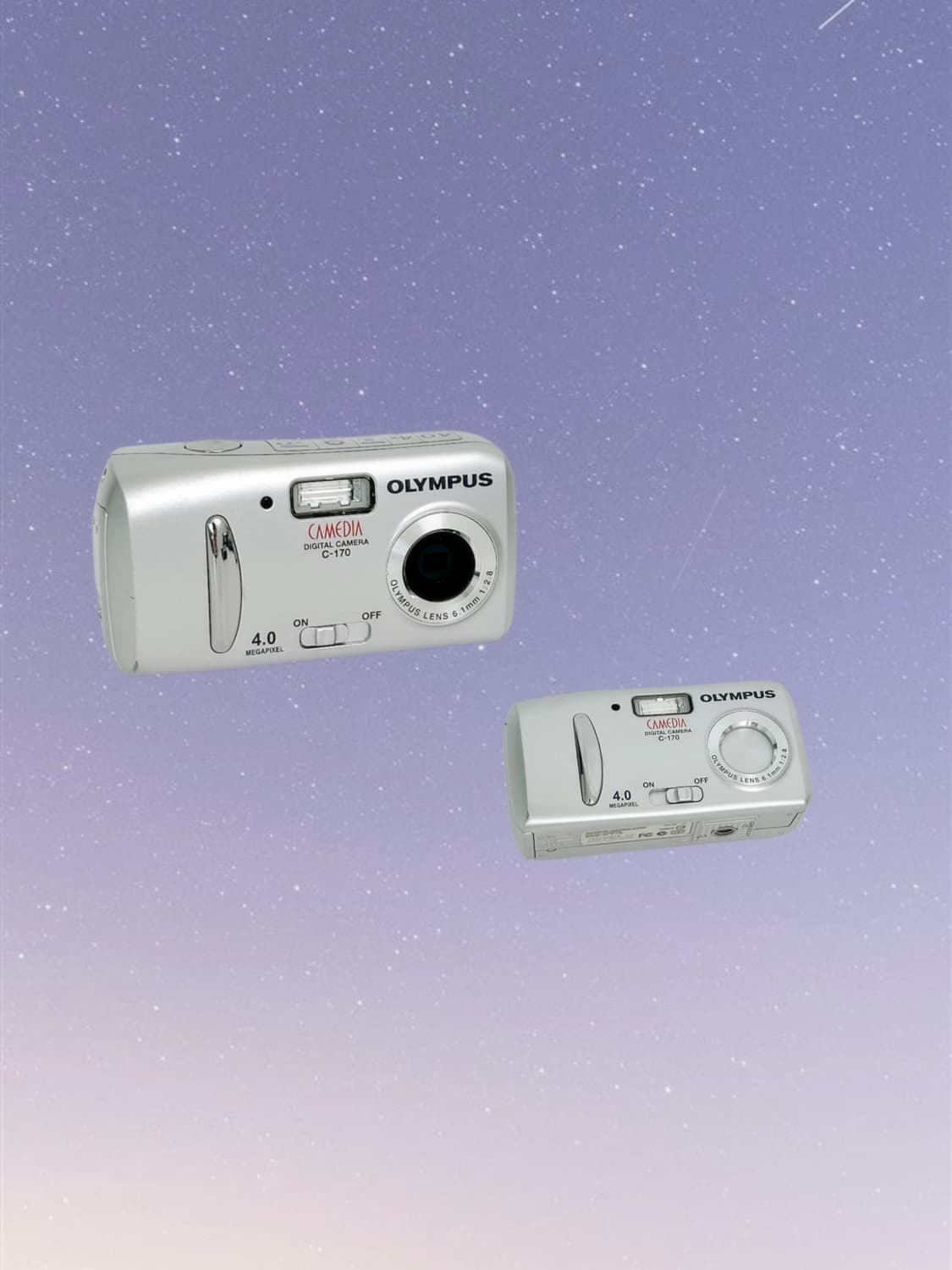 건전지!) 올림푸스 c-170 olympus 빈티지 디카 상품이미지1