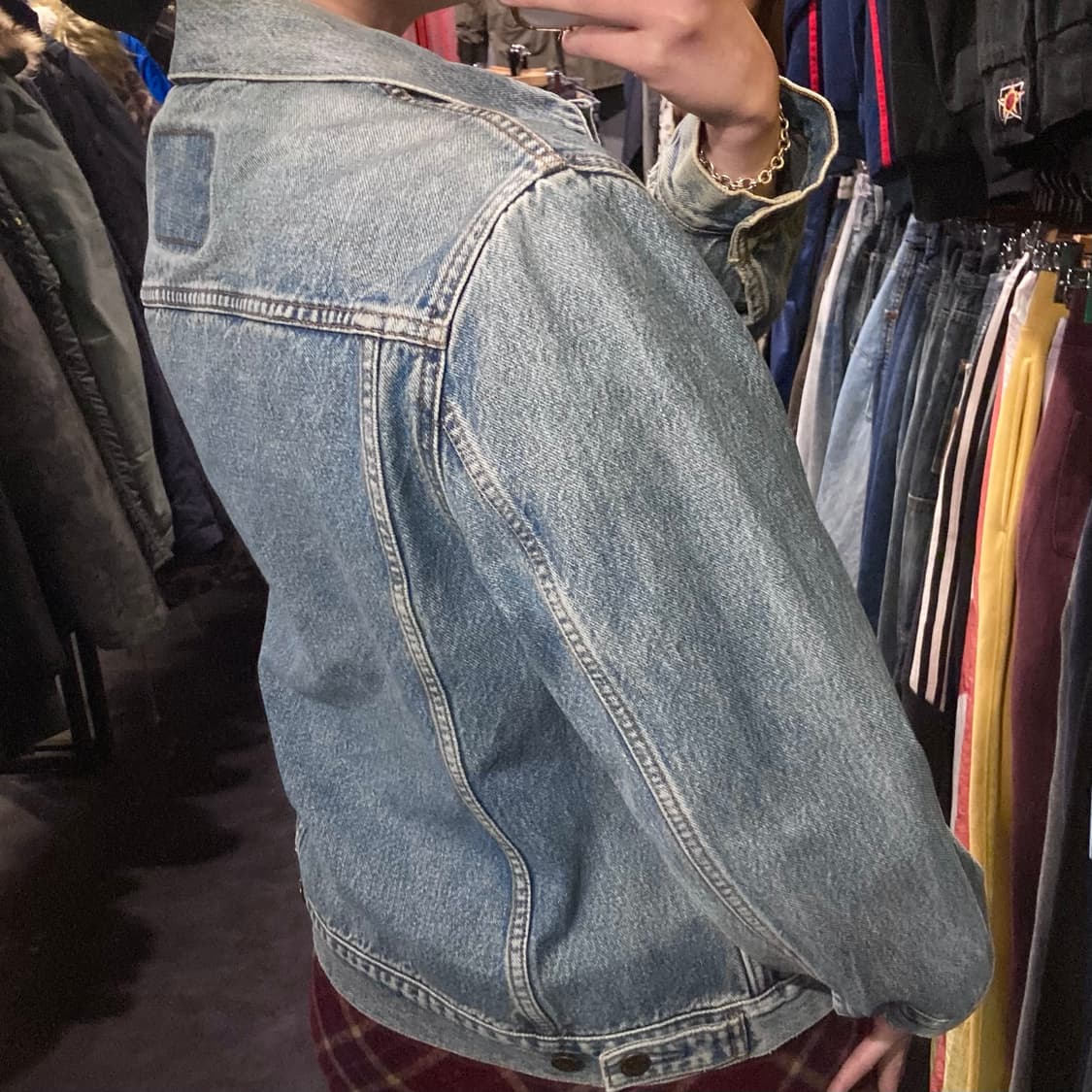 [IM]리바이스 워싱 연청 데님자켓 상품이미지6