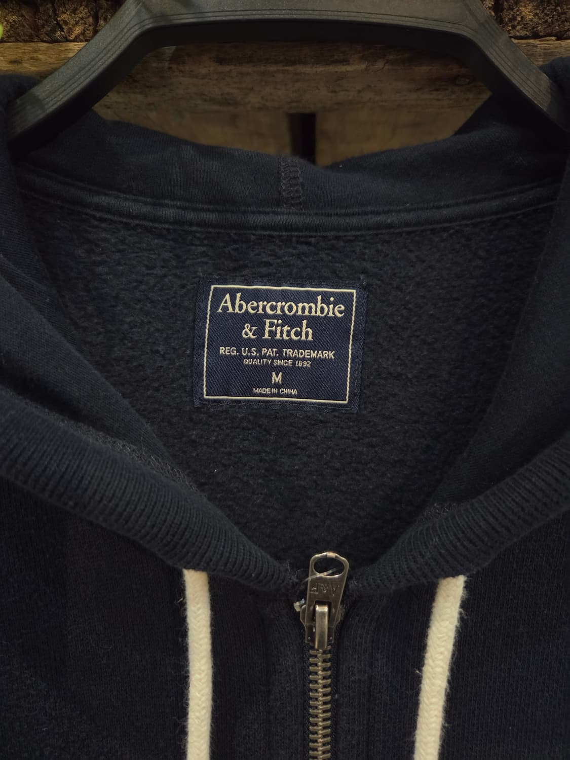 아베크롬비 네이비 후드집업 상품이미지3