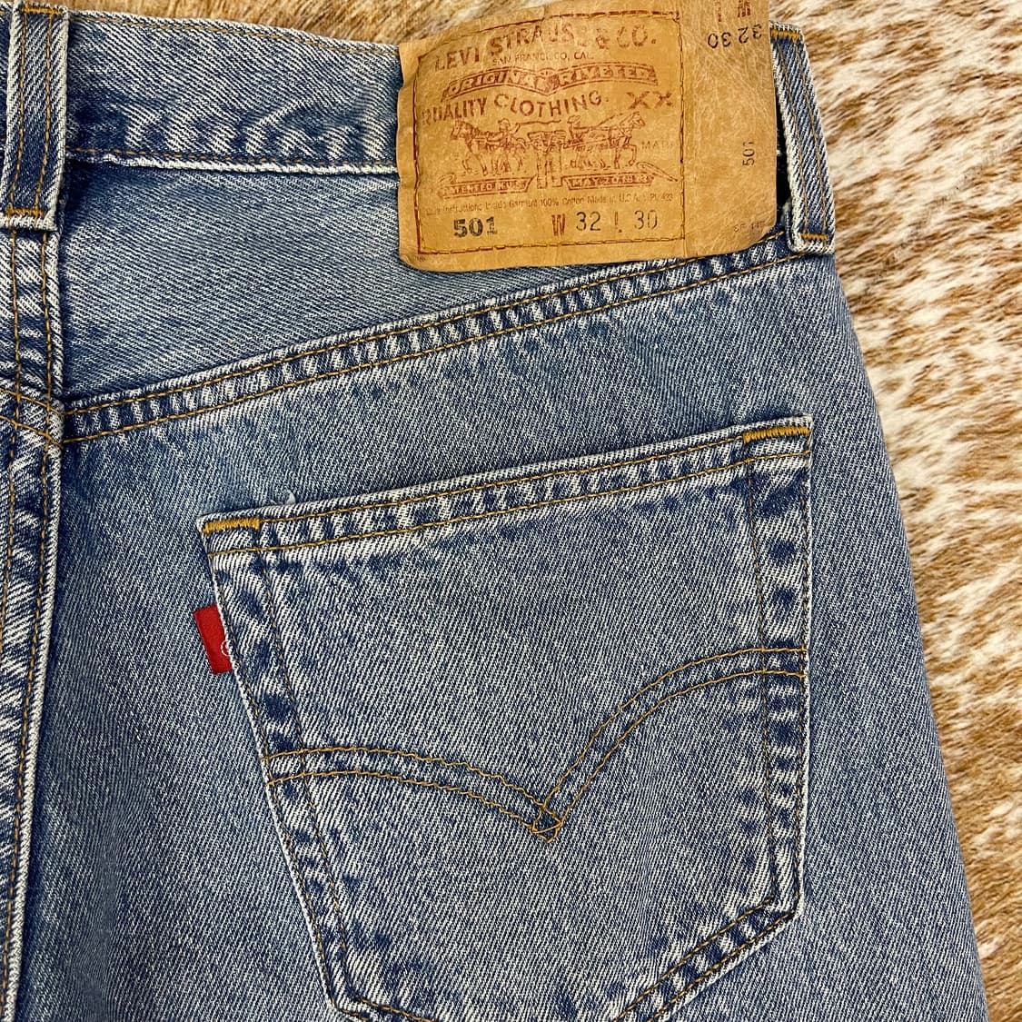  90's Levi's 501 w32l30  made in usa 상품이미지10