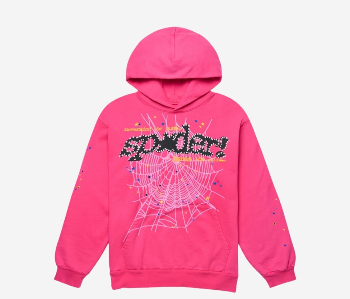 (S) Sp5der 스파이더 마젠타 후드티 핑크 상품이미지9