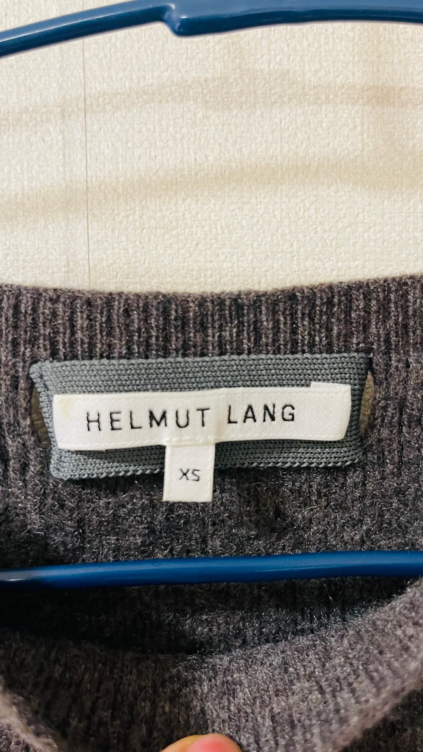 헬무트 랭 HELMUT LANG 캐시미어 니트 XS 가볍고 포근 따뜻해요 상품이미지3